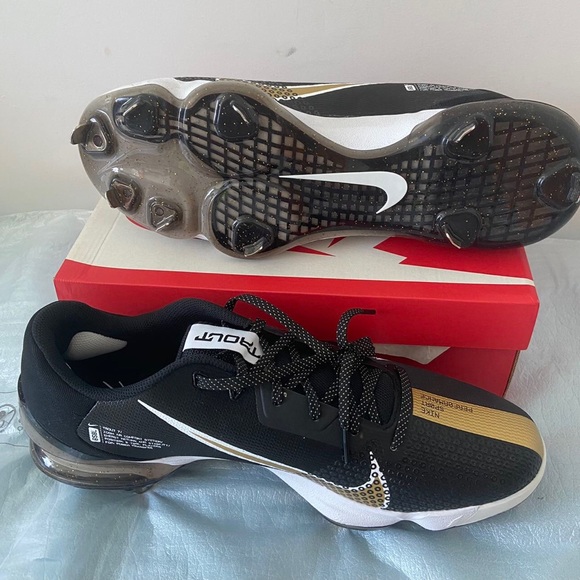 Nike Force Zoom Trout 7 Pro Men\'s Baseball Cleats Black Size 15 main image 6